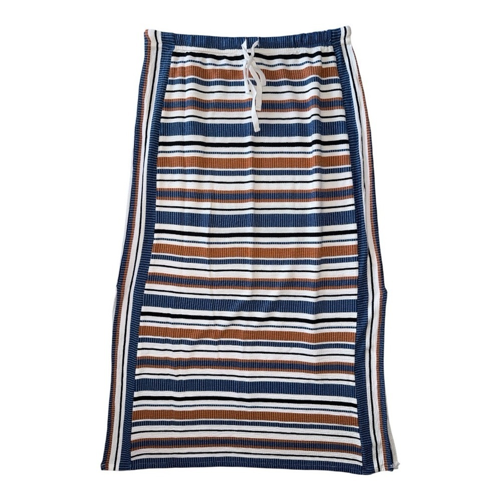Max Studio Multicolor Striped Skirt - Medium